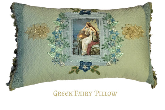 Green Fairy Pillow