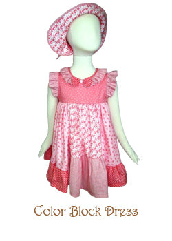 Color Block Dress, Size 3