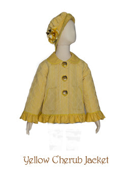 Yellow Cherub Jacket, size 4-5