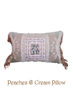 Peaches and Cream Pillow